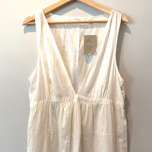 Anthropologie NWT Feather Bone 100% Cotton Dress - Picture 2 of 10